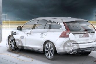 Гибрид элекромобиль Вольво v60