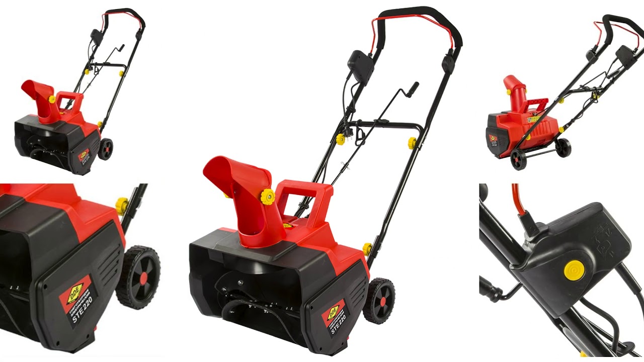 Электроснегоубощик DDE