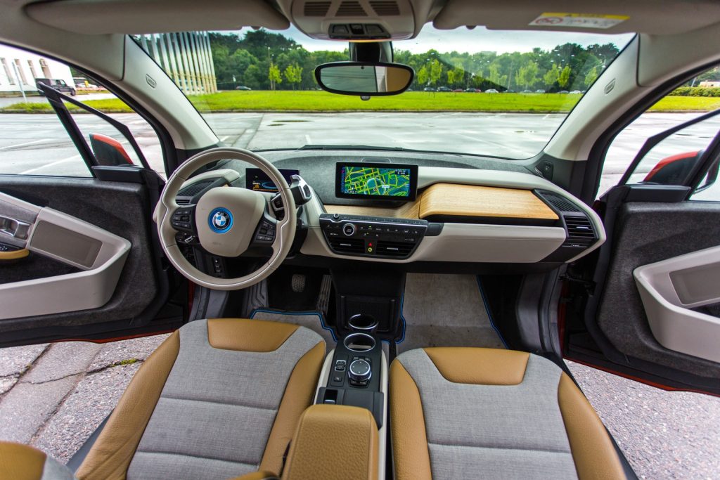 bmw i3 салон